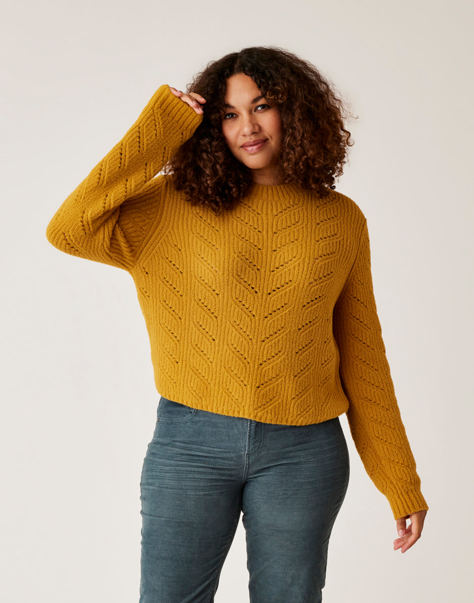 Monroe Sweater: Wood